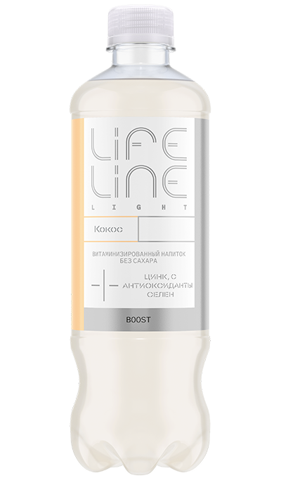 LifeLine Boost Light  со вкусом Кокоса 0,5 л – доставка воды «Калинов Родник»