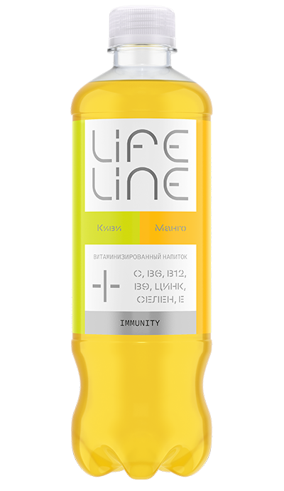 Lifeline Immunity манго и киви 0,5 л – доставка воды «Калинов Родник»