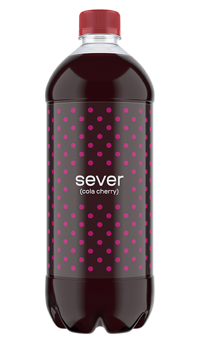 Лимонад «Sever Cola Cherry» («Север Кола со вкусом Вишни») 1,0 л – доставка воды «Калинов Родник»
