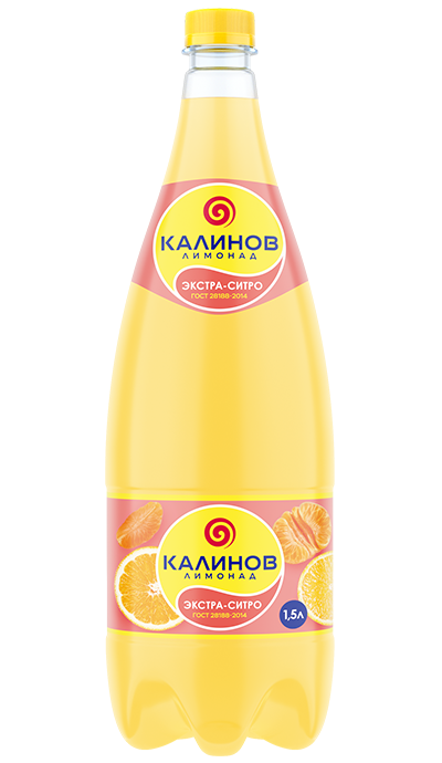 «Калинов лимонад» Ситро 1,5 л. – доставка воды «Калинов Родник»