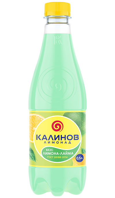 «Калинов лимонад» <br>
Лимон-лайм <br>
0,5 л.