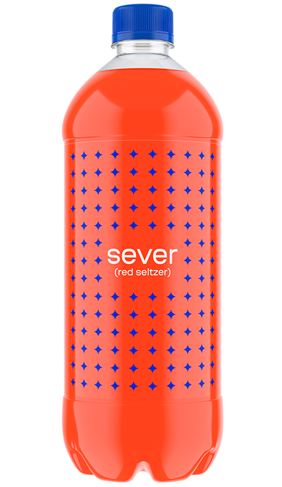 Лимонад «Sever Red Seltzer» («Север Ред Селтзер») 1 л – доставка воды «Калинов Родник»