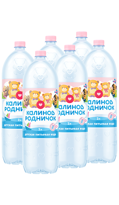 Детская вода питьевая «Калинов Родничок», 2 л., негазированная